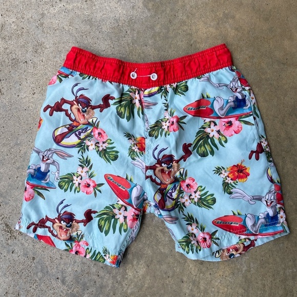 Men's Looney Toon Swim Trunks - Picture 1 of 3